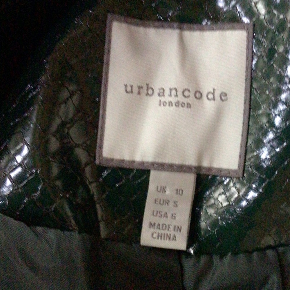 New Urban Code vegan Leather Jacket, 6 - Picture 5 of 7